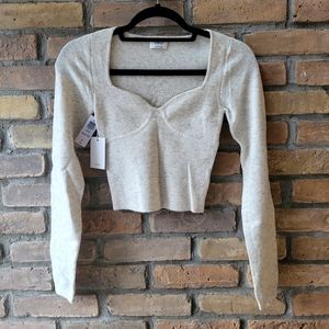 Aritzia Greer Sweater - Sweetheart bustier